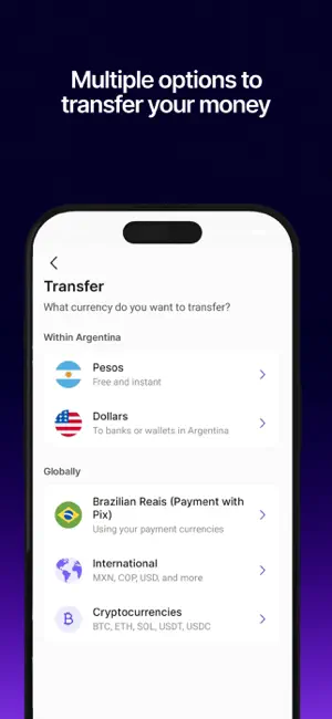 Belo: your financial passport iPhone screenshot 5