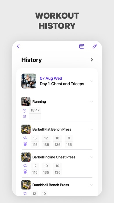 Fitness: Workout for Gym|Home Screenshot