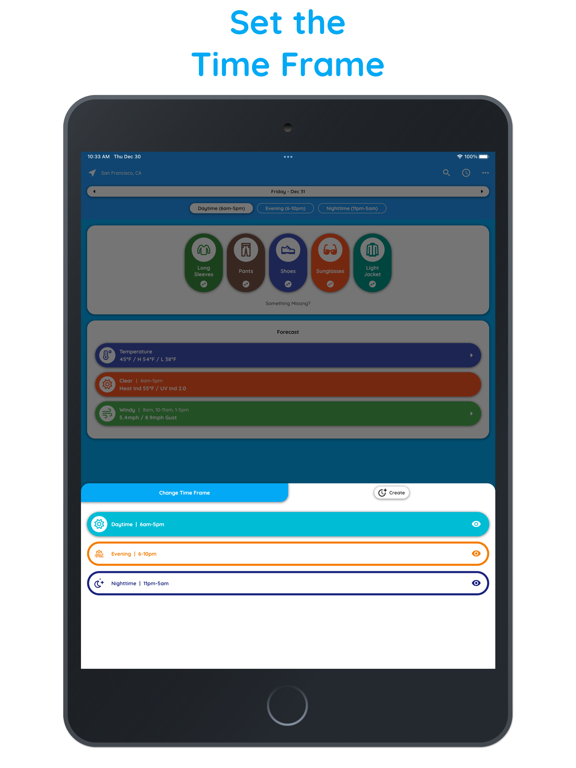 Weather Wear - Pro iPad screenshot 3 - Weather app