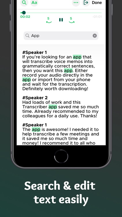 Transcribe Audio to Text Notes screenshot-4