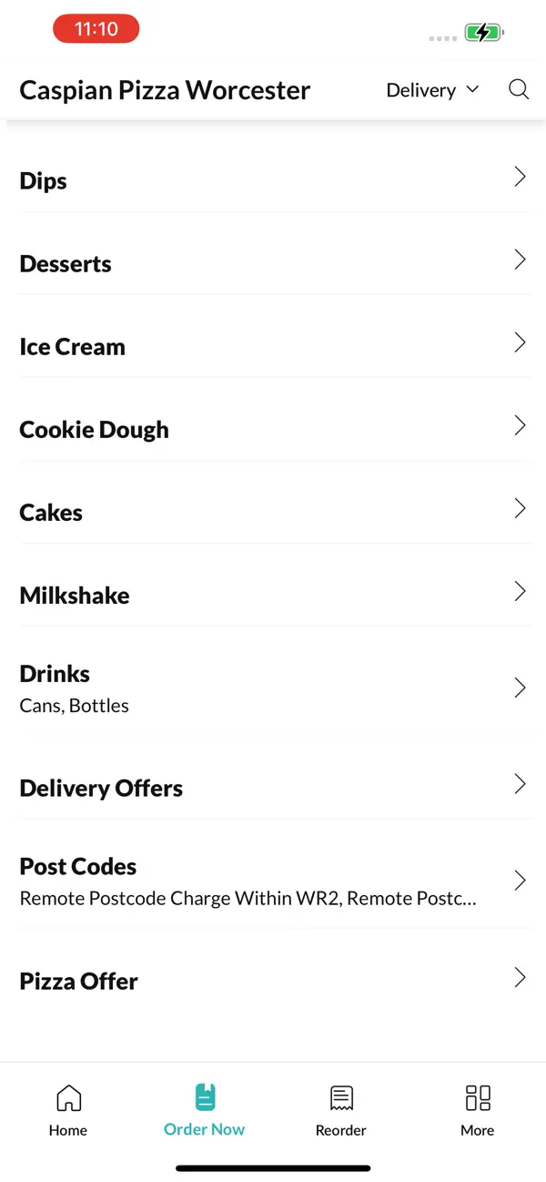 Screenshot #3 pour Caspian Pizza Worcester Town