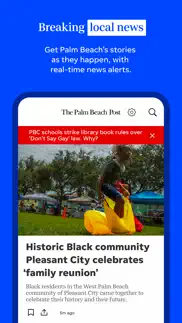 the palm beach post iphone screenshot 1