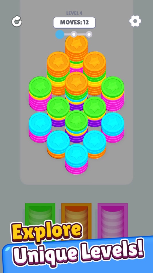 #4. Collect Pile (iOS) 由: RUBY OYUN VE YAZILIM DANISMANLIK SANAYI TICARET ANONIM SIRKETI