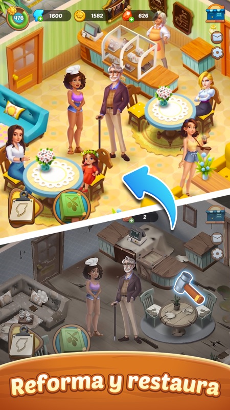 Seaside Escape®: Merge & Story screenshot 4