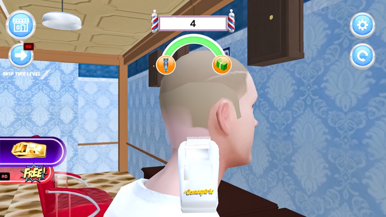 Barber Shop Hair Cut Sim 3D screenshot-4