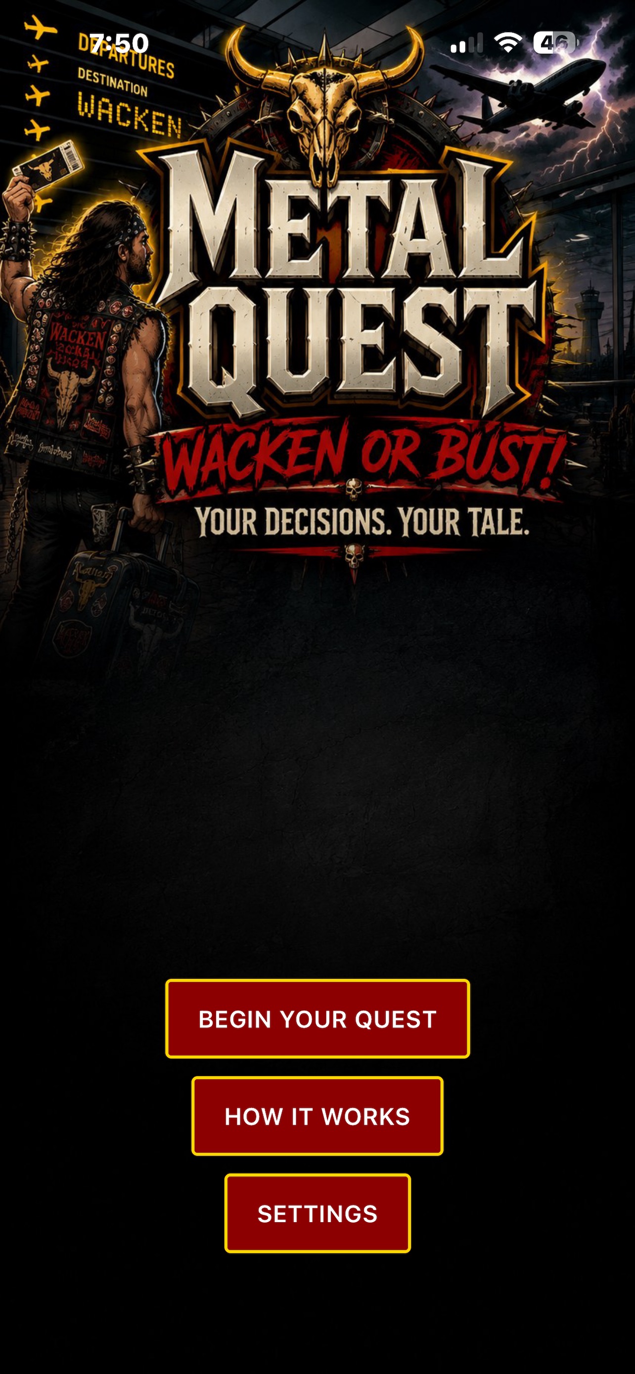 Screenshot 1 of Metal Quest: Wacken or Bust!