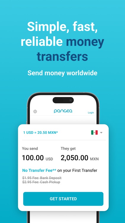 Pangea: Money Transfer App screenshot-0
