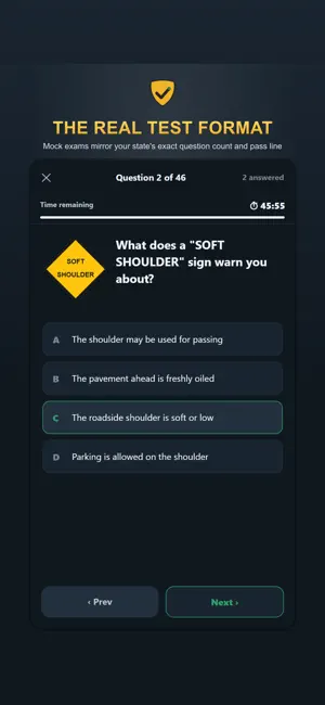 Permit Test 2026: DMV Practice screenshot 2