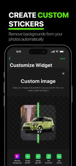 Скриншот CarTheme: Car Widgets & Sounds на iPhone 5