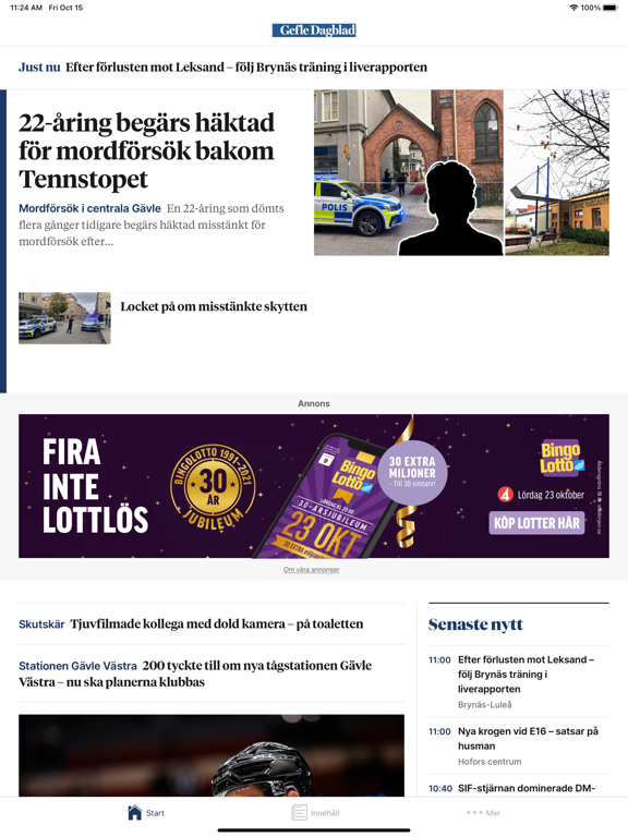 Screenshot #4 pour GD Nyhetsapp