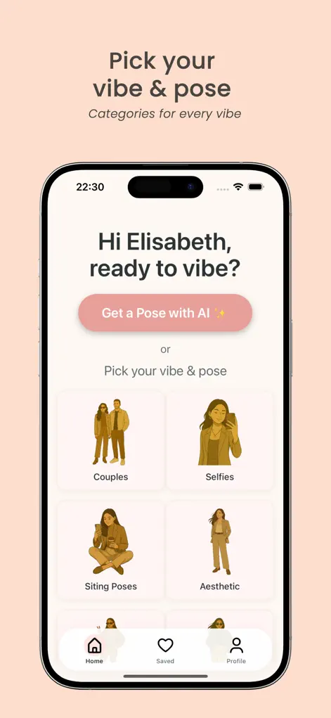AI Pose Reference: VibePoses - Lifestyle App | MWM