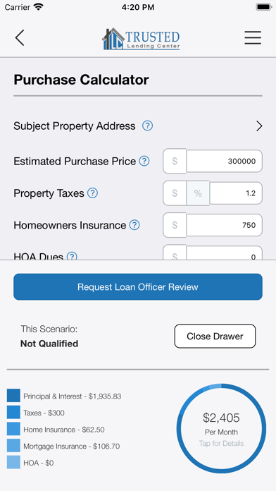 TLC Mortgage Screenshot