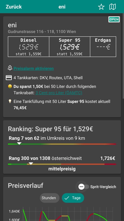 Spritpreise Österreich screenshot-6