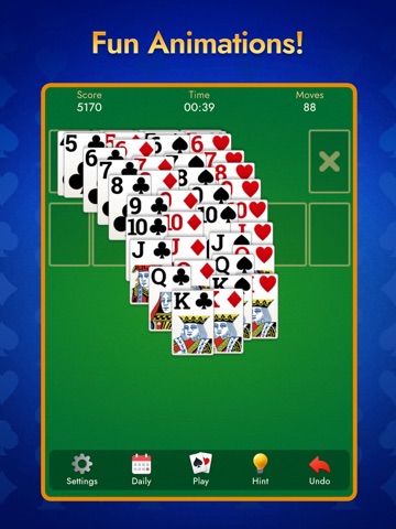 Solitaire: Classic Card Play iPad screenshot