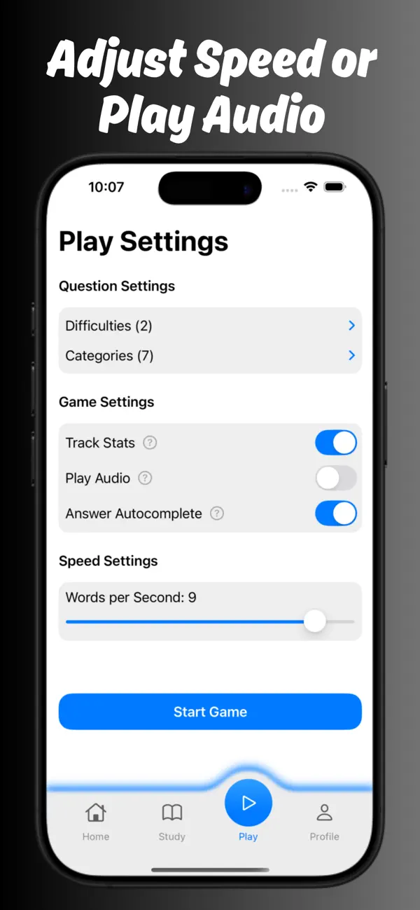 Screenshot #2 pour Quizbowl Trainer