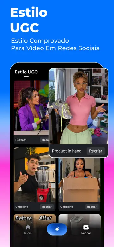 Vmake Labs: crie vídeos virais screenshot 2 of 10