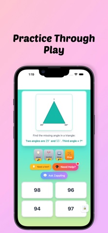 Zappling Math for Kids screenshot