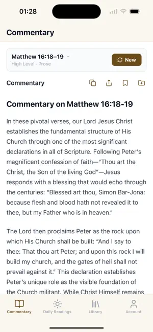 Sacred Bible Commentary screenshot 3