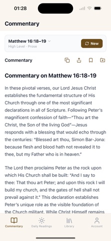 Sacred Bible Commentary Screenshot 3 of 8