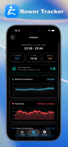 Rower Tracker screenshot
