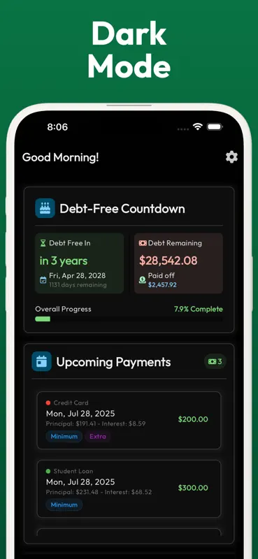 Debt Guide - Payoff Planner screenshot 7 of 7