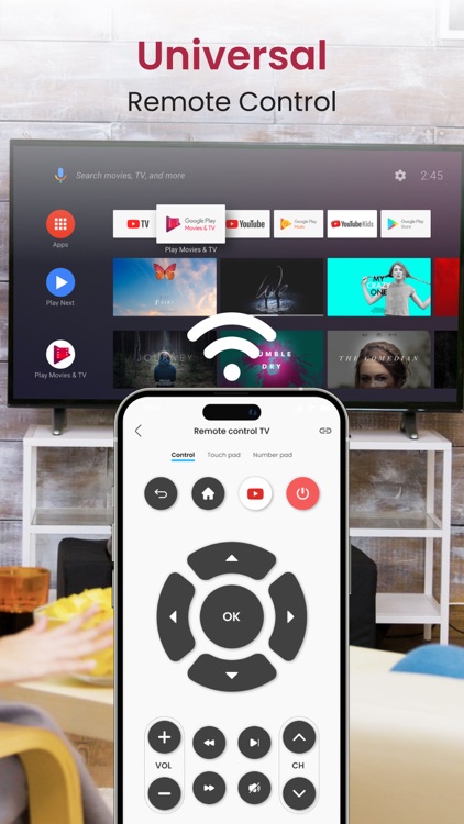 Remotevio: Smart TV Remote