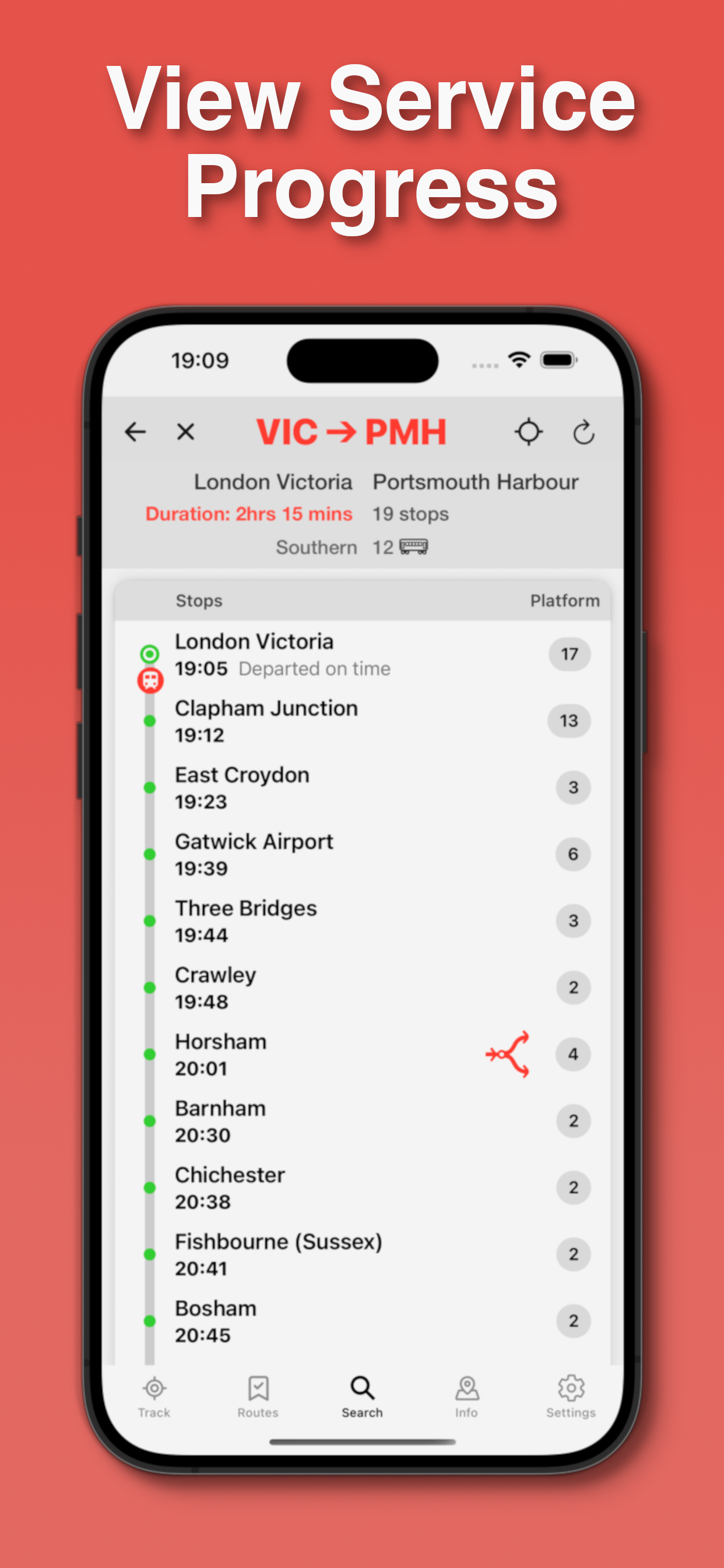 TrainTrack Live screenshot 3