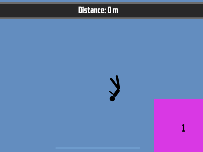 Gymnastic Flight Jump stickman