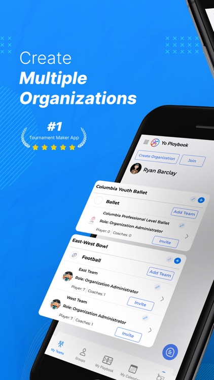 Yo Playbook - Sports Team App