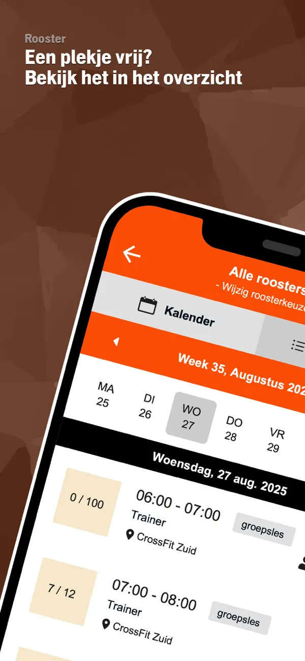 Screenshot #1 pour CrossFit Zuid