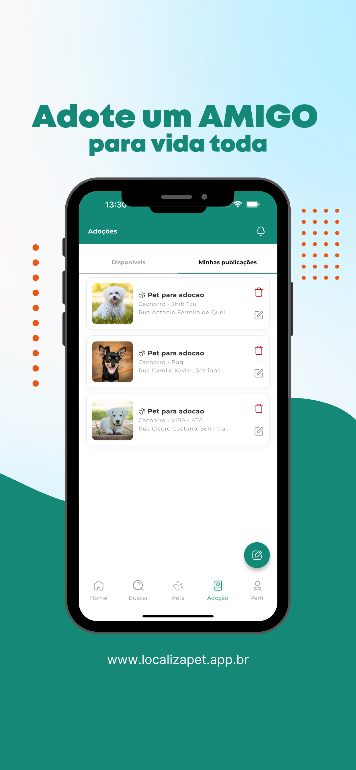 Localiza Pet APP screenshot 3