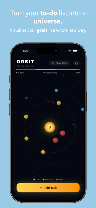Daily Planner & To-Do - Orbit Screenshot 1 of 5