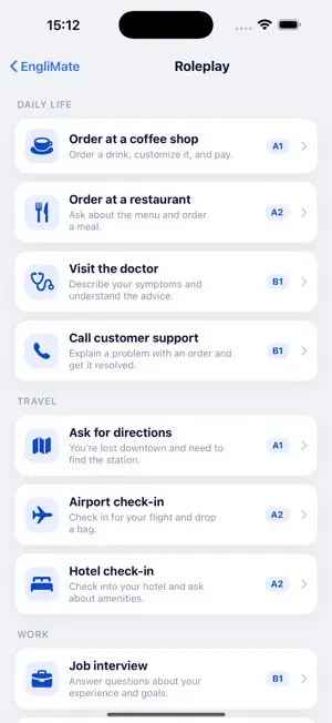 EngliMate - Learn English screenshot 2
