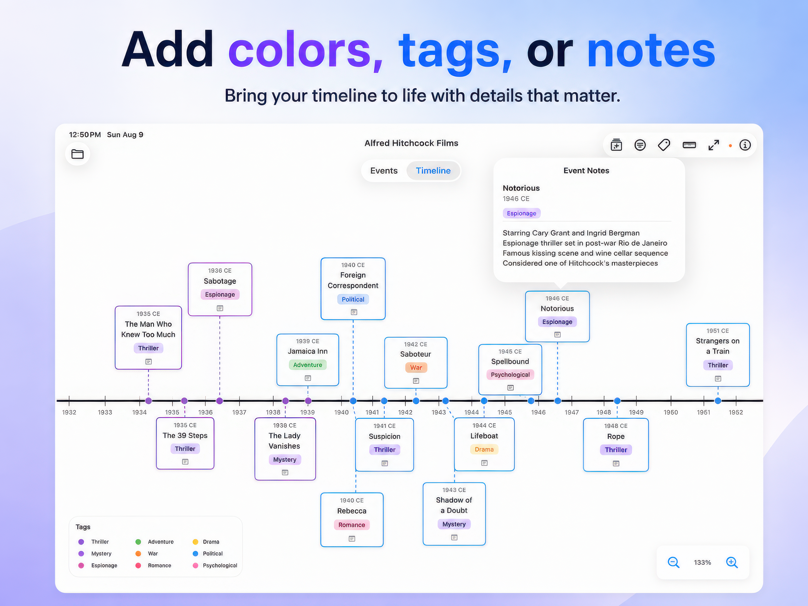 Timeline-O-Tron screenshot 3
