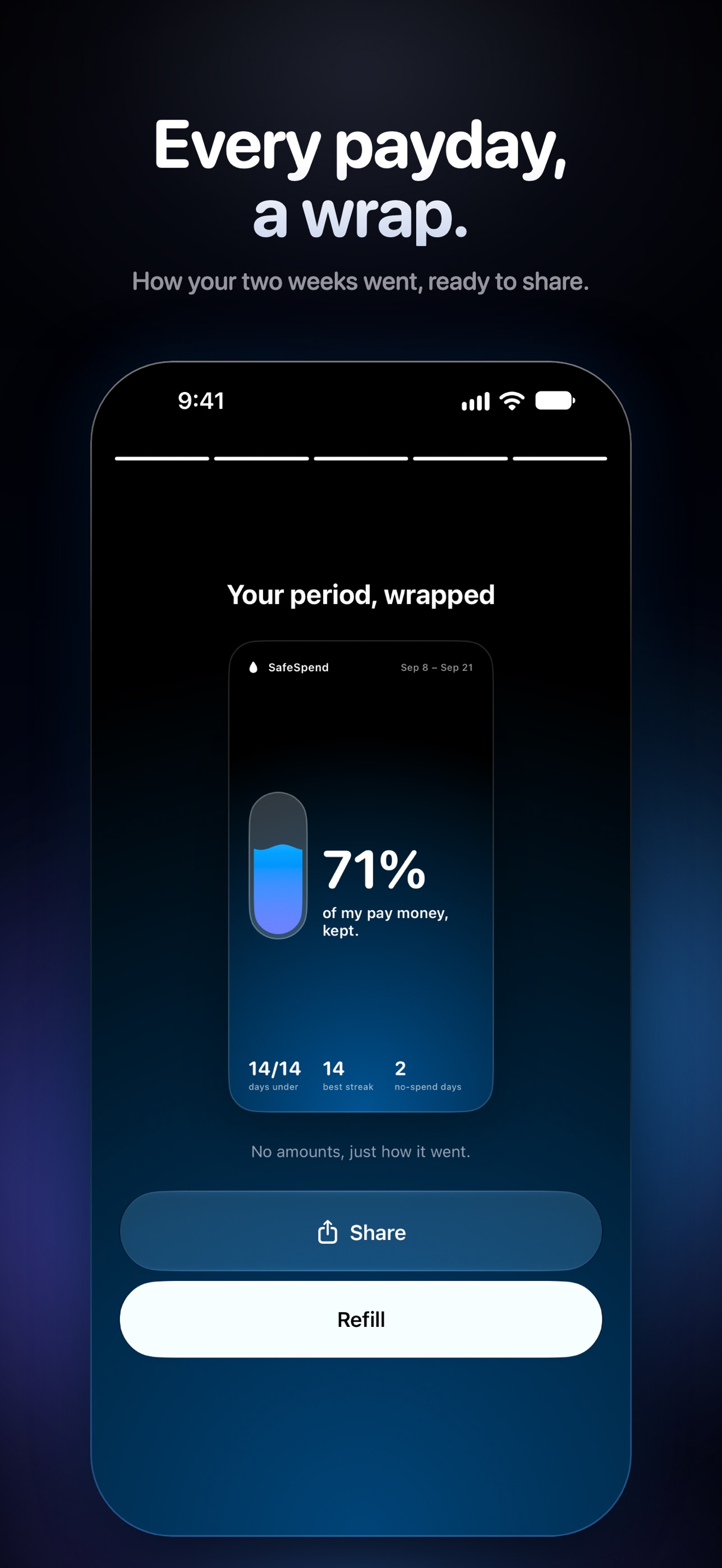 Screenshot 7 of SafeSpend Daily Budget Tracker