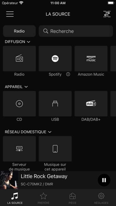 Screenshot #2 pour Technics Audio Center
