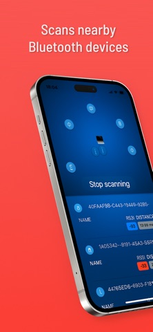 BlueScan Pro iPhone screenshot