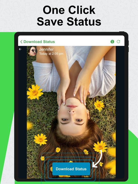 Status Saver: Download Status iPad screenshot 4 - Utilities app