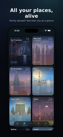 Atmos Weather iPhone screenshot