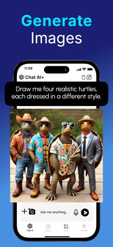 Chat+ AI: Safe & PIN-Protected iPhone screenshot