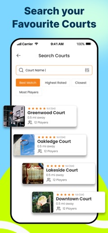 Court Connect App Screenshot 4 of 5