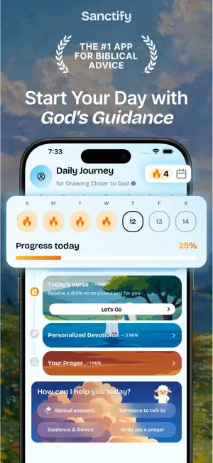 Sanctify - Prayers & App Block screenshot 1