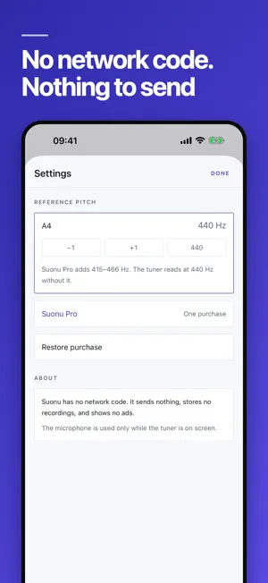 Tuner & Metronome - Suonu screenshot 4