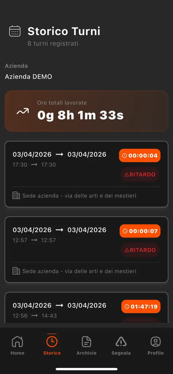 Screenshot #3 pour Badge Lavoro