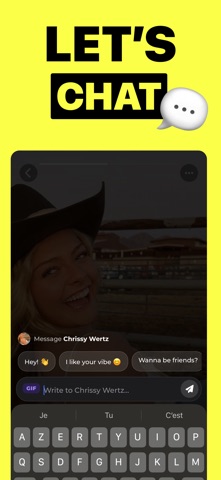 Snapchat好友,和外国人聊天,认识新朋友 - STRK iPhone screenshot 4