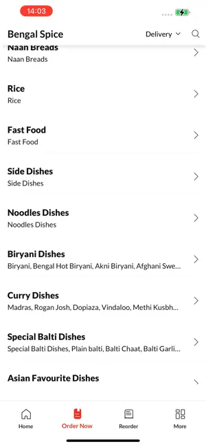 Bengal Spice Makerfield screenshot 4