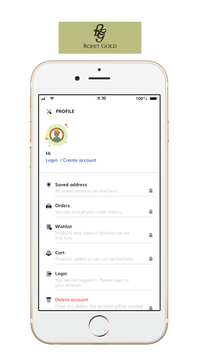 Rohit Gold Screenshot