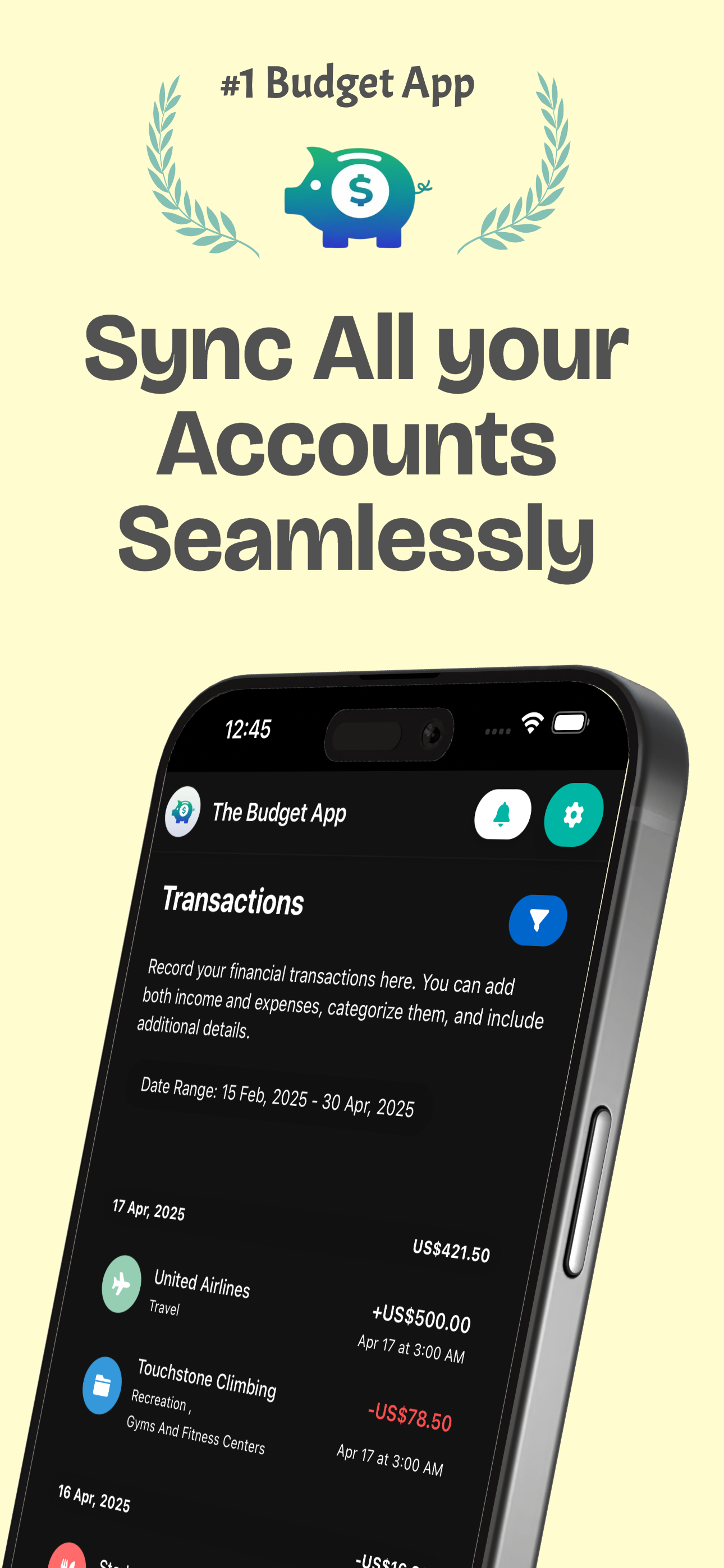 Budget App Ai Expense Tracker screenshot 3