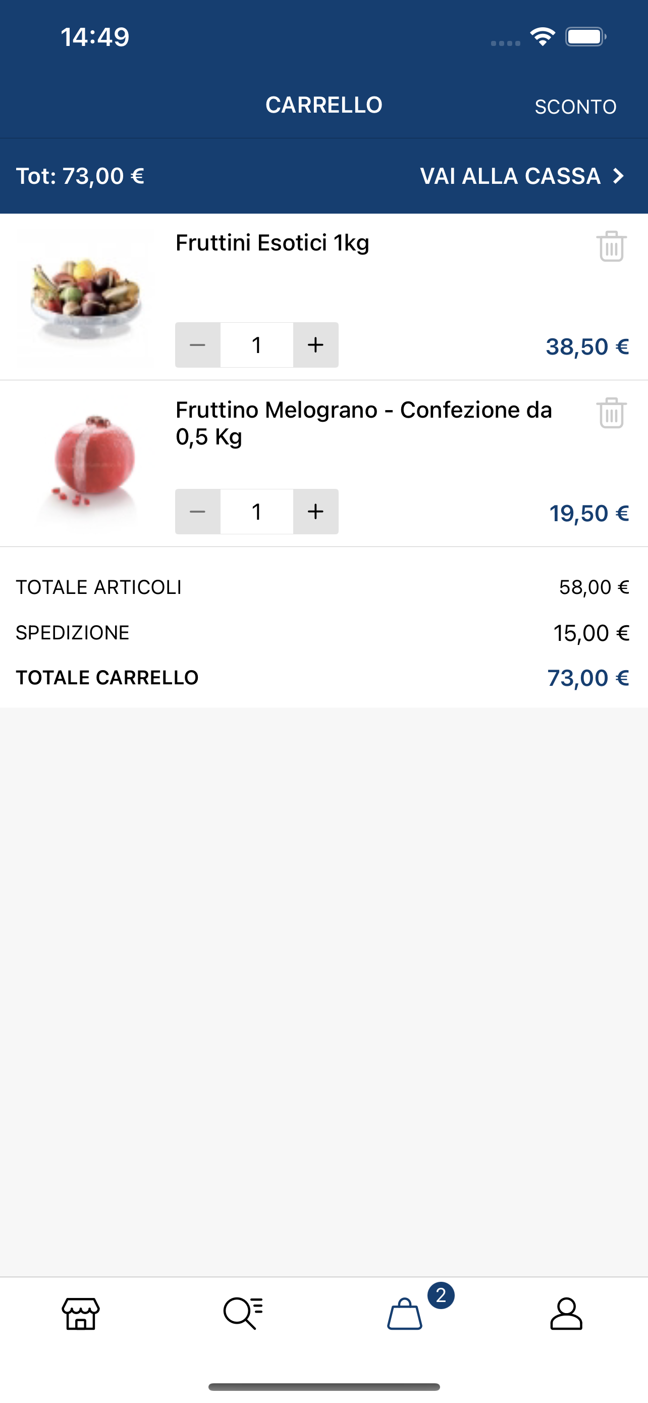 Fruttini Gelato