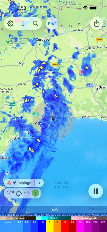 Alarma de Lluvia - Radar Meteo screenshot 4 of 5